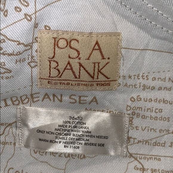 Joseph A Bank mens gray corduroy pants | Sz 36 x 30, NWT - Picture 7 of 7